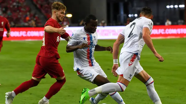 Liverpool - Crystal Palace - Harvey Elliot - Tyrick Mitchell
