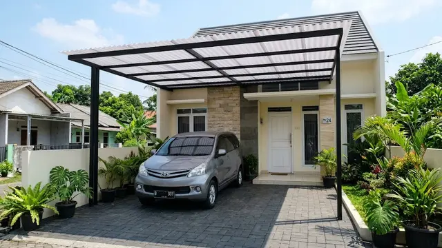 Model Kanopi Carport Sederhana Tapi Elegan
