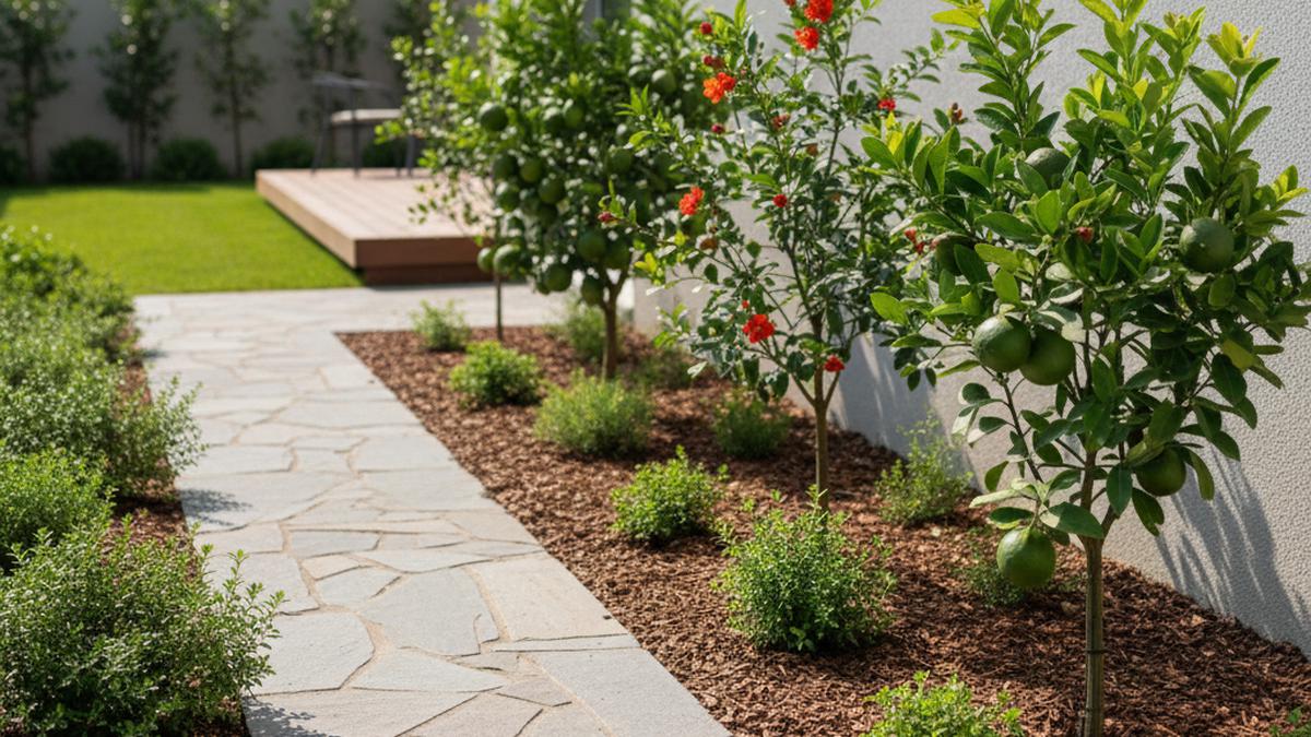 10 Rekomendasi Tanaman Buah yang Akarnya Tidak Merusak Pondasi Rumah untuk Taman Aman