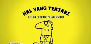 Hal yang Terjadi Ketika Seorang Pria Bersedih