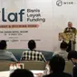 Asisten Deputi Pembiayaan dan Investasi UKM KemenKopUKM Temmy Satya Permana&nbsp;membuka acara Workshop dan Pitching Demo Bisnis Layak Funding (BisLaf) di Bogor, Kamis (7/3/2024). (Dok KemenkopUKM)