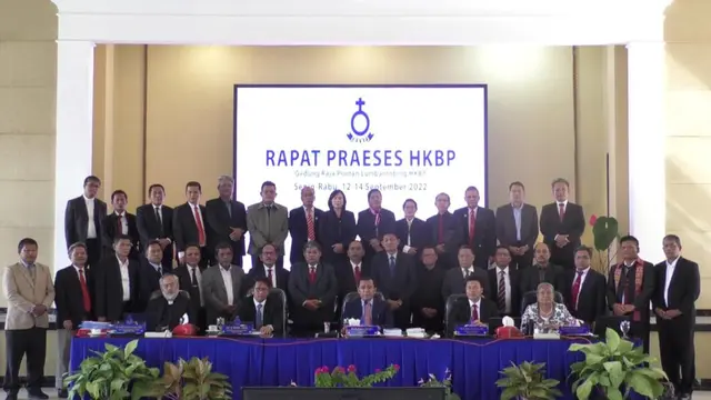 Rapat HKBP terkait penolakan pembangunan Gereja HKBP Maranatha Cilegon, Banten