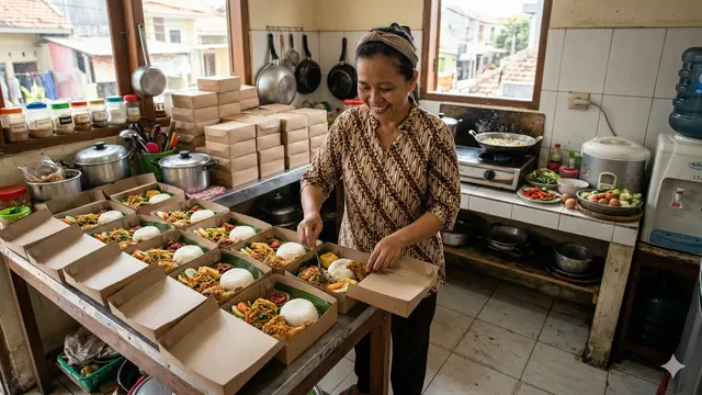 Ide Jualan Makanan untuk IRT Modal Rp1 Juta (Foto: Gemini AI)