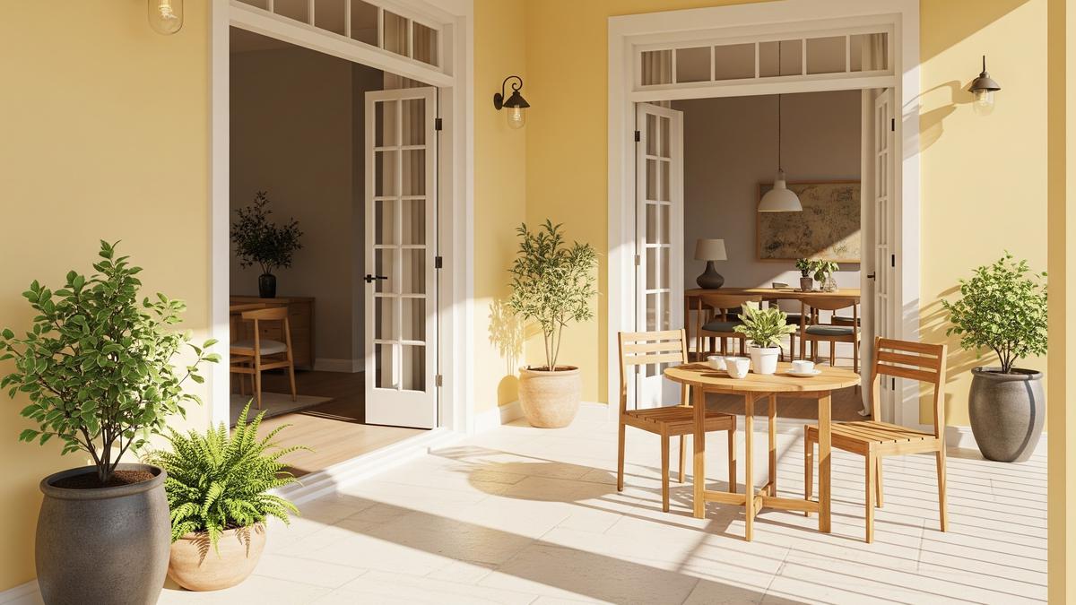 8 Warna Cat Teras dan Kombinasi Warna Pintu Agar Terlihat Cerah dan Estetik