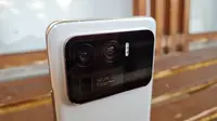 Penampakan Xiaomi Mi 11 Ultra (Liputan6.com/Agustinus M. Damar)
