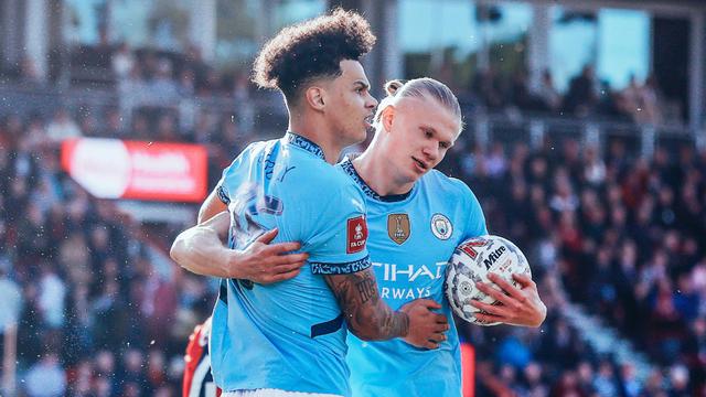 Nico O'Reilly, Erling Haaland