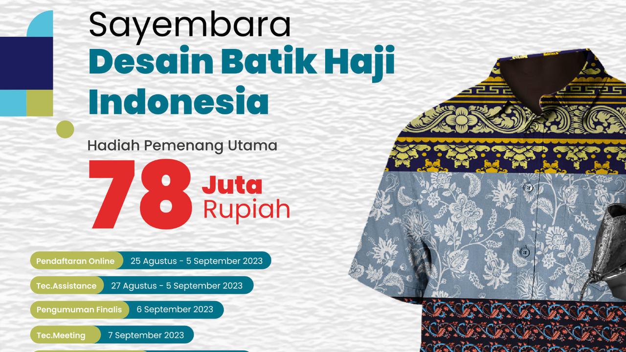 Sayembara desain batik haji Indonesia. (Foto: Kemenag)