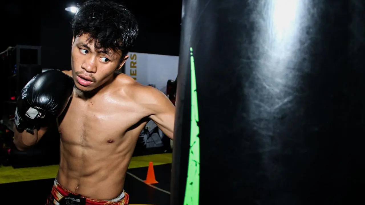 Atlet kickboxing David Leonardo