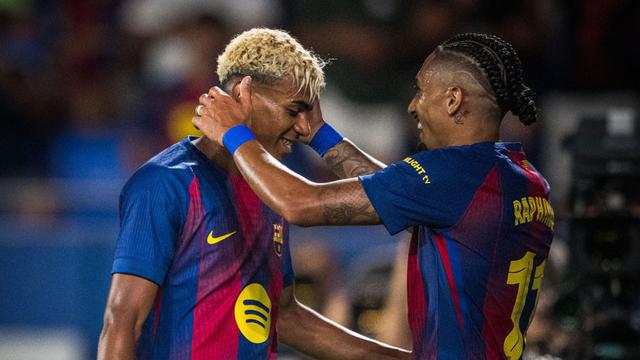 Lamine Yamal dan Raphinha