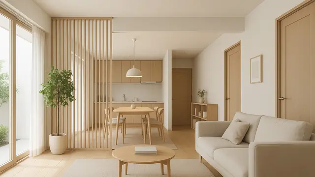 Cara Membuat Rumah Minimalis 6x9 Meter Terlihat Lega/ Ilustrasi gambar AI