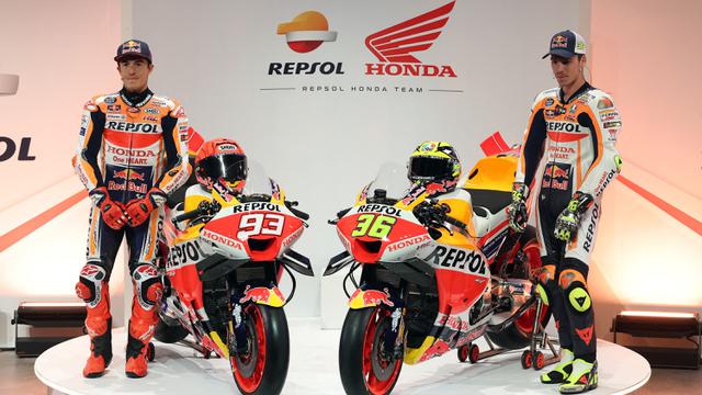 Foto: Repsol Honda Perkenalkan Motor dan Pebalap Baru untuk MotoGP 2023