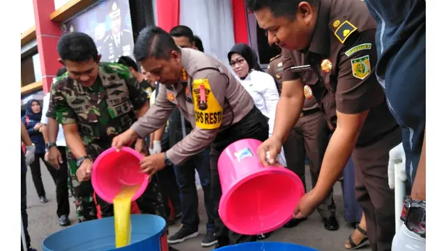 Jadi Pasar Narkoba, Kapolresta Sebut Palembang Hanya Jadi Lintasan
