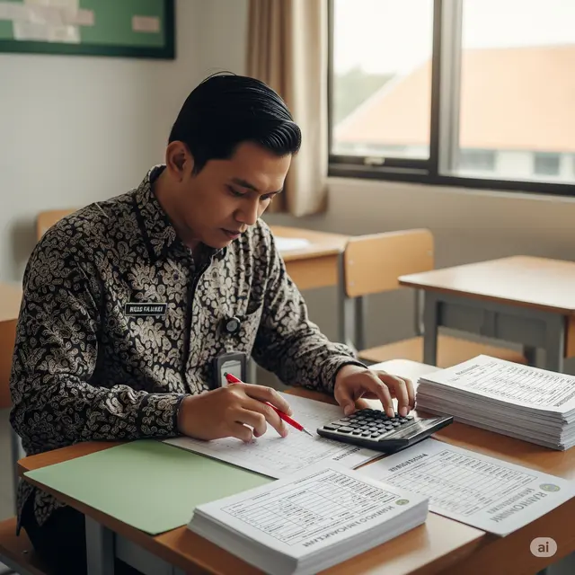Cara Menghitung Rata-Rata Nilai Raport Sekolah, Mudah dan Akurat
