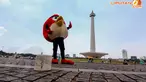 Libur tiga hari yang berlangsung sejak Jumat (18/04/14) kemarin tidak semua anjungan wisata,ramai pengunjung. Monas salah satunya (Liputan6.com/Faizal Fanani).