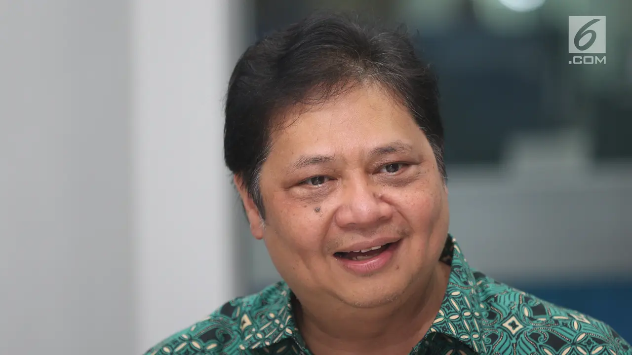 Menteri Perindustrian Airlangga Hartarto