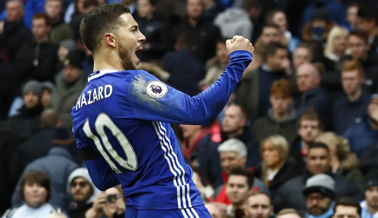 5. Eden Hazard (Chelsea) - 8 Gol. (Reuters/Jason Cairnduff)