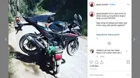 Honda CBR Digotong oleh Pendahulunya, Ini Penyebabnya