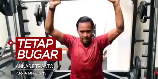 VIDEO: Kiper Persita Tangerang, Annas Fitrianto Tetap Bugar Jelang Kembalinya Shopee Liga 1 2020