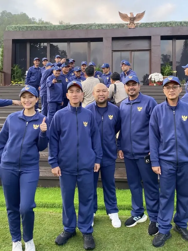 Wakil Menteri Termuda Dyah Roro Esti saat Pembengkalan Menteri di Magelang. [@dyahroroestiwp]