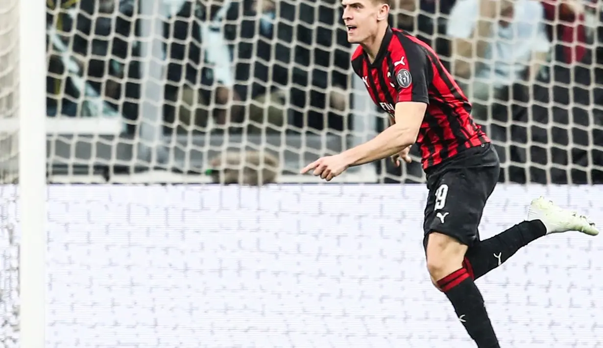 4. Krzysztof Piatek (AC Milan) - 21 gol (AFP/Isabella Bonotto)