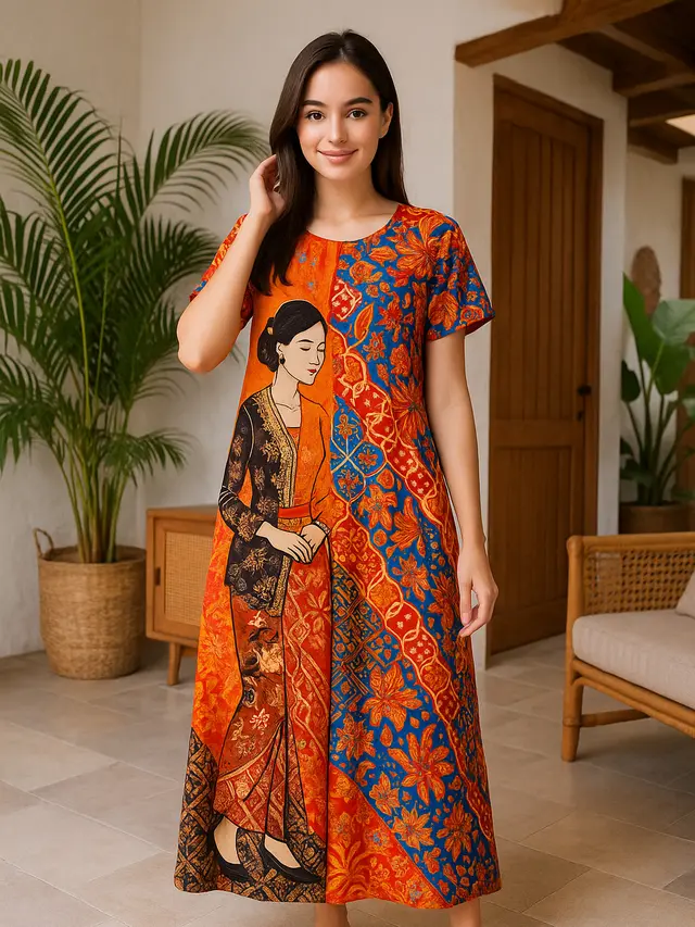 Model Daster Batik Kekinian yang Trendi dan Stylish