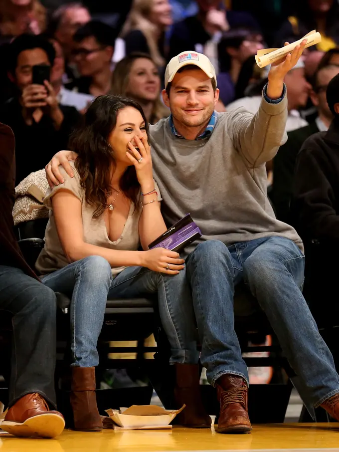 Ashton Kutcher dan Mila Kunis