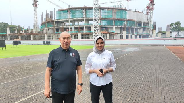 Ketum Perbasi Danny Kosasih dan Sekjen Nirmala Dewi