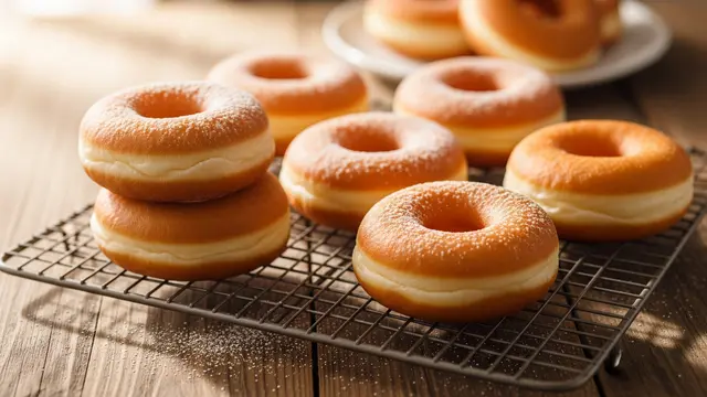 Tips Goreng Donat White Ring