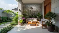 7 Model Roster Teras yang Banyak Dipakai Rumah Modern karena Lebih Sejuk