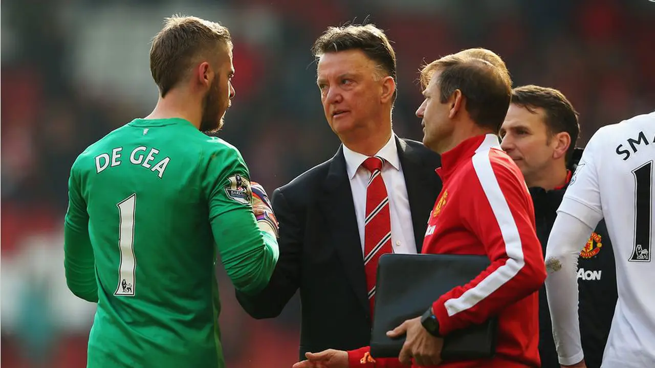 David De Gea dan Louis van Gaal