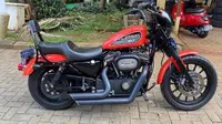 Moge Harley Davidson yang dicuri dan viral di sosial media. (Instagram @rranggarya)