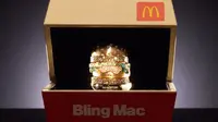 McDonalds Rilis Cincin Burger Berlapis Emas dan Berlian Rp 171 Juta (foto: McDonalds)