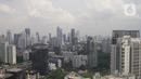 Suasana gedung pencakar langit di Jakarta, Selasa (15/11/2022). Berdasarkan data Kementerian Investasi, ekonomi AS per kuartal III adalah 1,8%, sementara ekonomi Korea Selatan adalah 3,1%. (Liputan6.com/Johan Tallo)