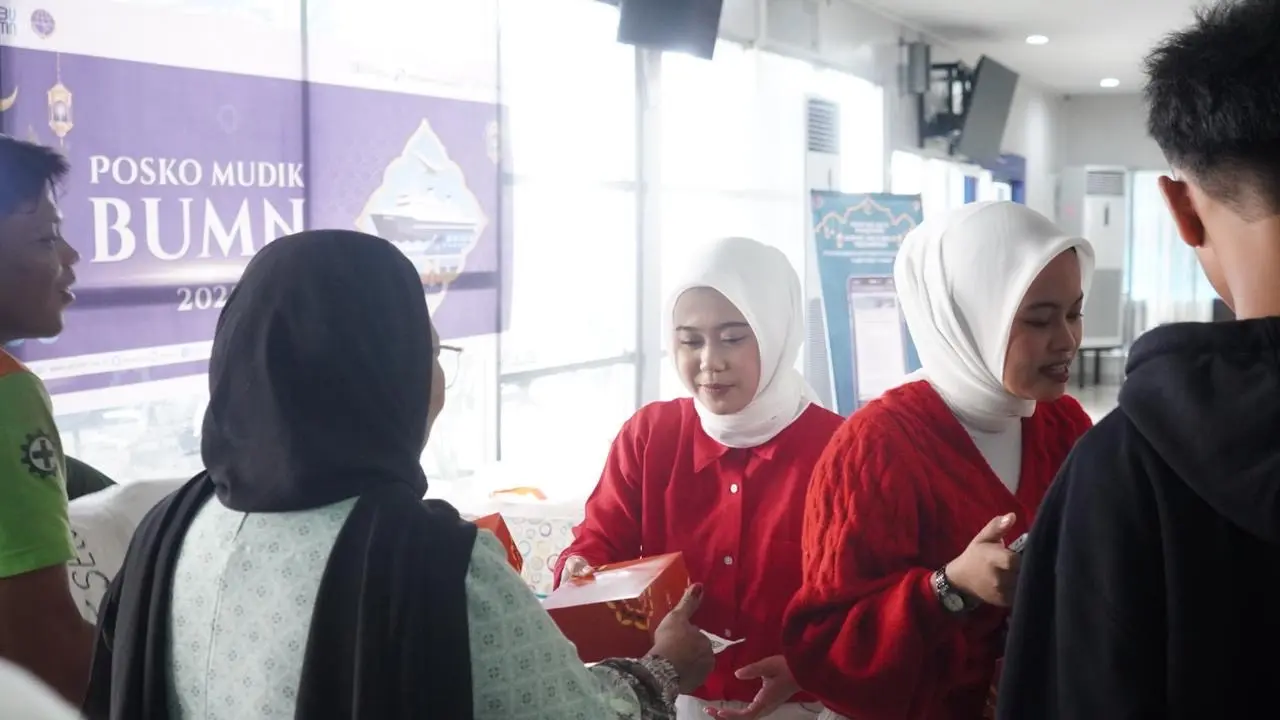 Posko Mudik Pertamina.