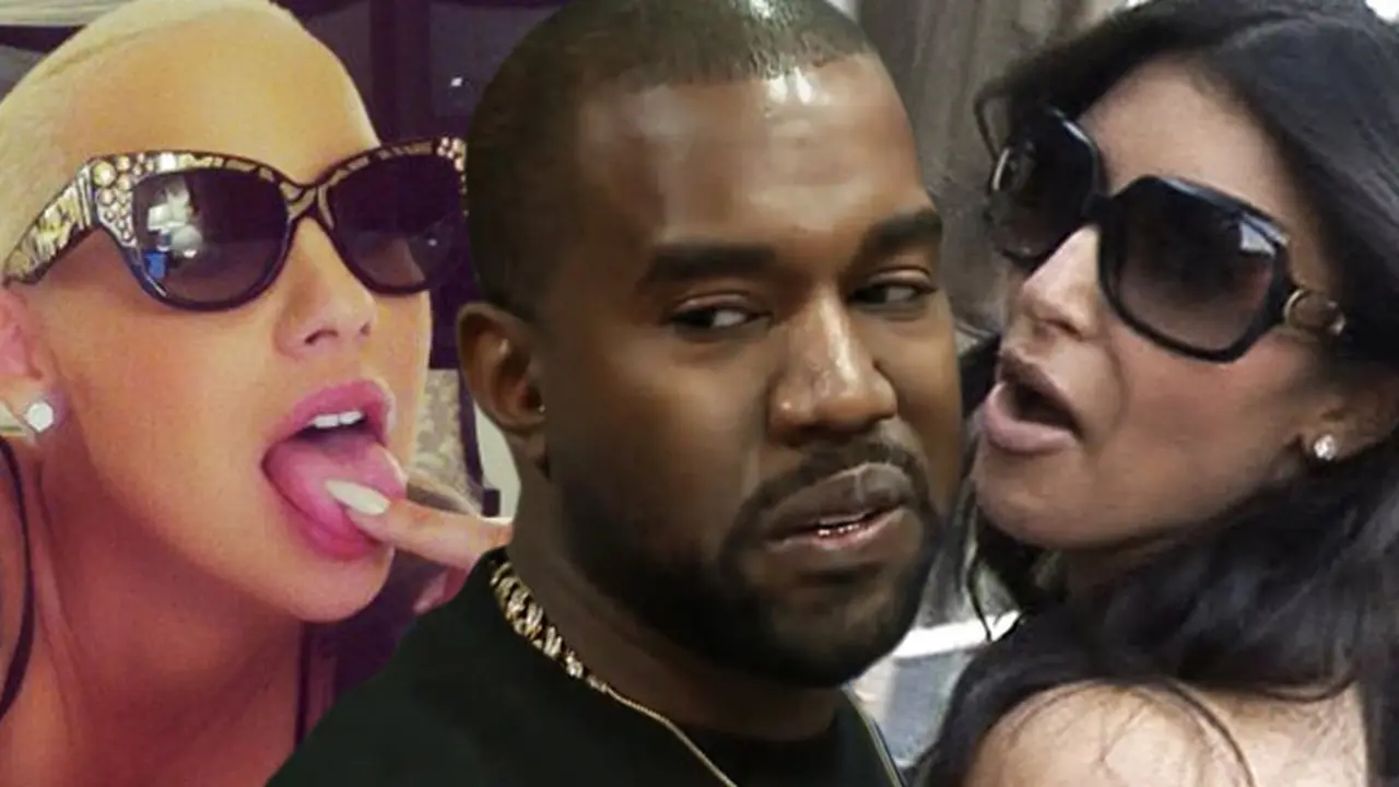 Kim Kardashian dan Kanye West, Amber Rose
