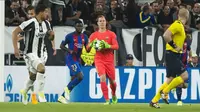 Kalah dari Juventus, Kiper Barcelona Masih Sakit Hati 