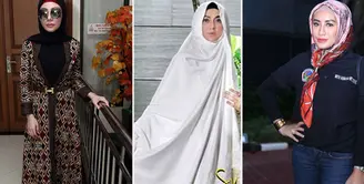 Banyak selebriti yang tidak konsisten dalam mengenakan hijabnya. Salah satu yang menjadi penyebabnya adalah masalah pekerjaan. (dok. Bintang)