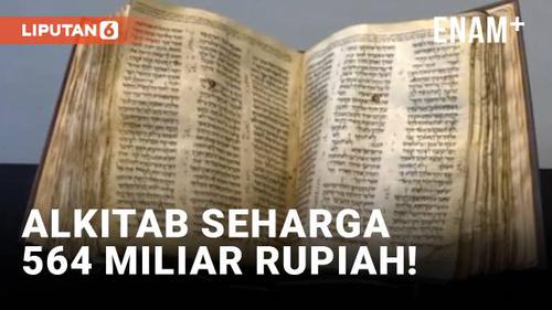 VIDEO: Alkitab Berbahasa Ibrani Laku Dijual 564 Miliar Rupiah
