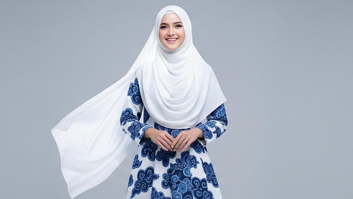 10 Model Baju Batik Elegan dan Mewah untuk Gamis, Aura Cantik Makin Terpancar