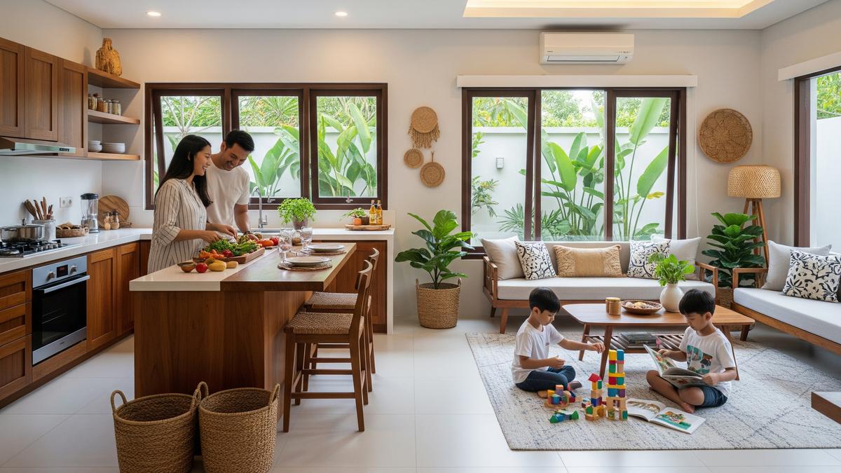 8 Model Rumah Kecil Tapi Terasa Luas Tanpa Sekat di 2025, Wujudkan Hunian Impian