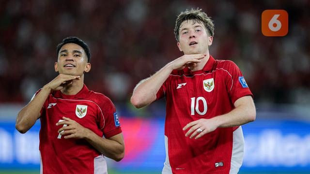 Foto: Ole Romeny Cetak Gol, Timnas Indonesia Unggul Atas Bahrain di Babak 1