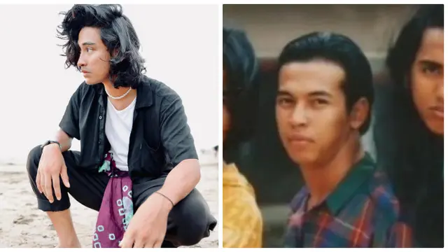 6 Potret Abidzar dan Uje di Masa Muda, Parasnya Bak Pinang Dibelah Dua