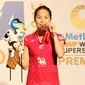 Tunggal putri Thailand Ratchanok Intanon juara BCA Indonesia Open Superseries Premier 2015 (Humas PP PBSI)