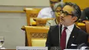 Paparan ini disampaikan oleh pemimpin rapat, Tantowi Yahya.  Di paparan itu, Tantowi yang mewakili komisi satu menggaris bawahi sejumlah pencapaian yang berhasil direngkuh kemlu, Jakarta, Rabu (17/9/2014) (Liputan6.com/Andrian M Tunay)