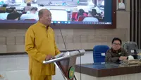 Bupati Langkat Syah Afadin. (Pemkab Langkat)