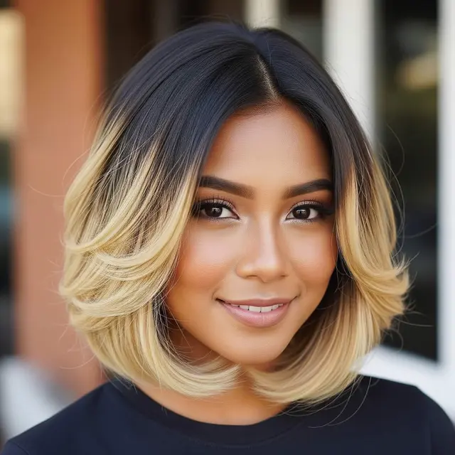 Model Rambut Pendek Cat Pirang untuk Kulit Sawo Matang