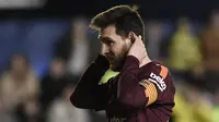 Warganet mencibir Lionel Messi karena tidak mendapatkan peran untuk berbicara seperti bintang lainnya. (AFP/Jose Jordan)
