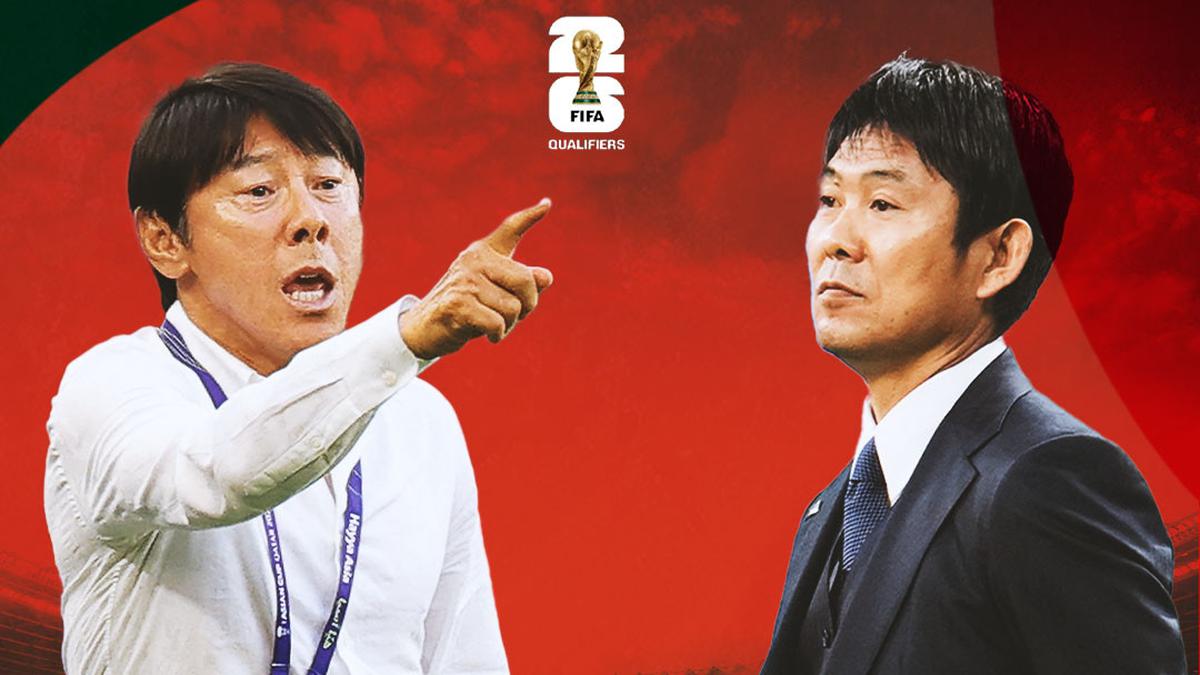 Duel Pelatih Timnas Indonesia Vs Jepang, Shin Tae-yong Kontra Hajime Moriyasu