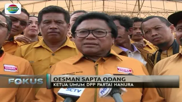 Presiden Joko Widodo hadiri peringatan HUT ke-11 Partai Hanura.
