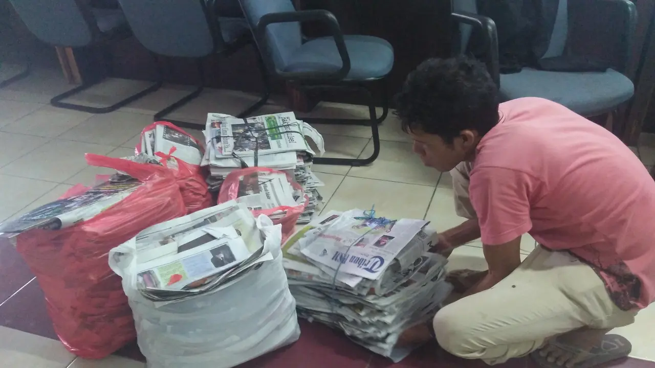 7 Tahun Jadi Tukang Sapu DPRD Makasar, Zanu Tak Miliki BPJS